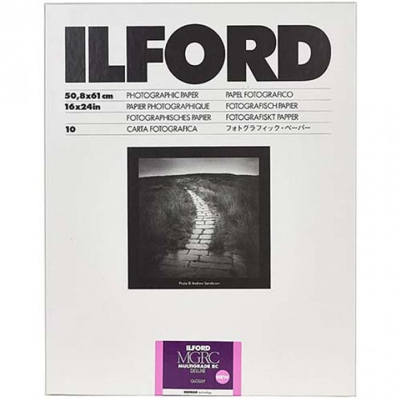 HARMAN Ilford Multigrade RC DeLuxe Glossy 50,8x61cm 10 sheets