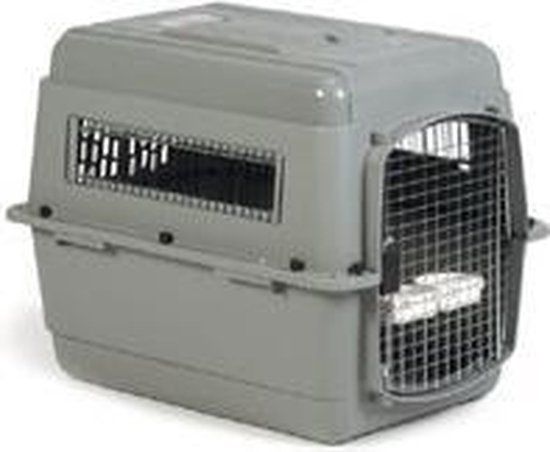 Petmate Skykennel nr 3 - Grijs 81x57x60 - Hond - PVC