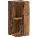 vidaXL Zijplank 33 x 32 x 70,5 cm bewerkt hout oudhout
