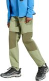 Adidas Terrex Terrex Multi Clima365 Afritsbroek Kids - Unisex - Groen - Maat 170-175