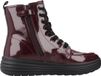Geox Phaolae Enkellaarzen Jongens Dark Burgundy