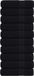 vidaXL Douchehanddoeken FROGN 10 stuks 70x140 cm 360 g/m² Zwart
