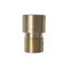 VASALAT 1185 A14 verlenging met 10 mm, voor deurkijker ø 14 mm, messing blank