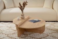 Vente-unique Dimehouse Salontafel Naturel 85 cm