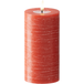 LED Bougie pilier Aspect mouillé Ø 7,5 x 15 cm Rouge