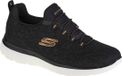 Skechers Dames Sportschoenen Summits Leopard Zwart/Rozegoud 38,5 EU