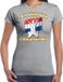 Bellatio Decorations Verkleed shirt voor dames - Nederland - grijs - voetbal supporter - themafeest S