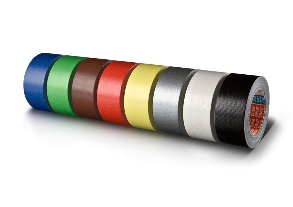 tesa PRO professionele duct tape zwart 50mmx50m