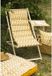 JARDIN PRIVE Chaise longue matelassée - PRIVÉ-TUIN - ELEKTRO - Cumin - F100