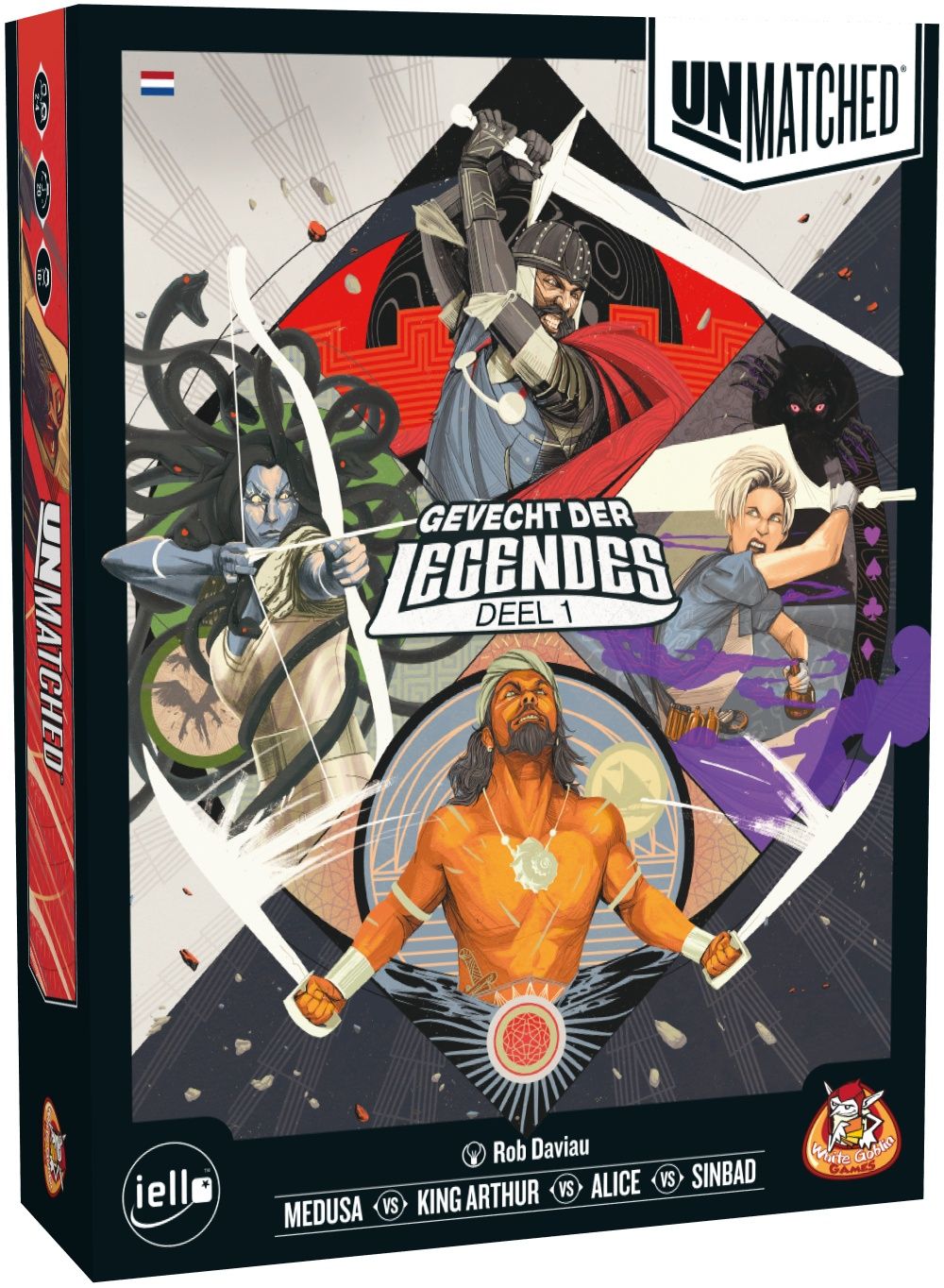 White Goblin Games Unmatched - Gevecht der Legendes - 8718026304720
