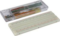 Velleman Breadboard en draadbruggen kit, 830 contacten, 140 draadbruggen (10 x 14 lengtes), ABS, grijs
