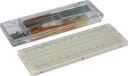 Velleman Breadboard en draadbruggen kit, 830 contacten, 140 draadbruggen (10 x 14 lengtes), ABS, grijs