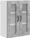 vidaXL Vaatwasserpaneel Kalmar Beton Grijs 60 x 31 x 80 cm