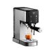Zimilo machine à expresso avec 20 bar, écran tactile, mousseur à lait et fonction de pré-infusion, réservoir d'eau de 1 litre, buse vapeur, acier inoxydable