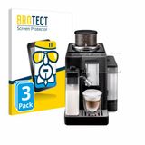 BROTECT Screenprotector 3 Stuks voor DeLonghi Rivelia Beschermglas transparant