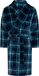 Pastunette Badjas - Nature - Geruit - Blauw / Groen - Fleece - Maat S
