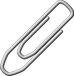 Merkloos / Sans marque Kangaro Ktc Bv 100 stuks kleine paperclips 21 mm Zilver