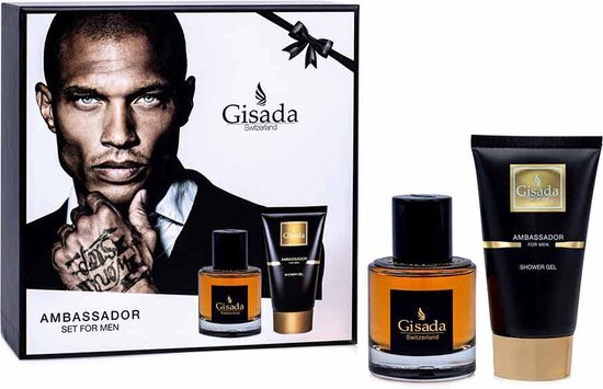 Gisada Ambassador Men SET Eau de Parfum Spray 50ml + 100ml Shower gel