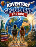 The Adventure of Geography for Kids: A Fun Geography Workbook to Explore Continents, Oceans, Maps, Landforms, Cultures, Climate, Time Zones, Flags, and Famous Landmarks