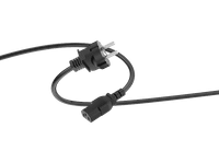 ISY Icp-5002 Power Cable Schuko-stroomkabel 3-polig 15 M Zwart