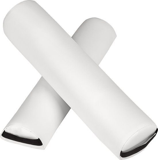 tectake Massagekussens Set Steunrollen - Wit - 404368