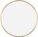 vidaXL Wandspiegel rond Ø30 cm goudkleurig