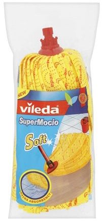 Vileda SuperMocio Soft - Zwabber - geel, rood