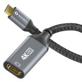 sonero SPC-V210-002 video kabel adapter 0,1 m USB Type-C HDMI Zwart, Grijs