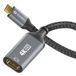 sonero SPC-V210-002 video kabel adapter 0,1 m USB Type-C HDMI Zwart, Grijs