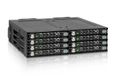 Icy Dock MB998SK-B drive bay panel Zwart