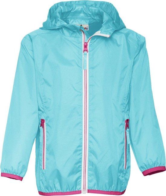 Playshoes Regenjas Kinderen - Opvouwbaar - Turquoise - Maat 140cm