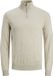 JACK&JONES JJEEMIL KNIT HALF ZIP NOOS NOOS - Garçon - Pull