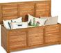 Coast Garden Box Boîte de rangement pour jardin et cour en bois d'acacia 120x45x45cm