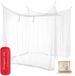Shenzhen Haorui Industrial Technology Co., Ltd. Moustiquaire - Protection contre les moustiques - Sans porte - Pour lit - 200x200x180 cm