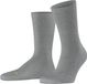 FALKE Run Rib Crew lichte padding katoen functioneel materiaal Sokken unisex grijs - maat 46-48
