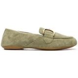 Geox Palmaria Green Women's Moccasins