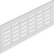 Häfele H3629 Aluminium Argent Grille de ventilation carrée avec entretoises harpon, 240 x 78 mm