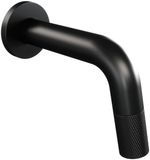 Brauer Black Carving Inbouw Fonteinkraan Mat Zwart