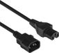 ACT Netsnoer C14 - C15 zwart 3 m AK5339