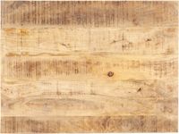 vidaXL - Tafelblad - 15-16 mm - 90x70 cm - massief mangohout
