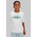Calvin Klein T-shirt blanc Garçon Coton Col rond Logo - taille 128