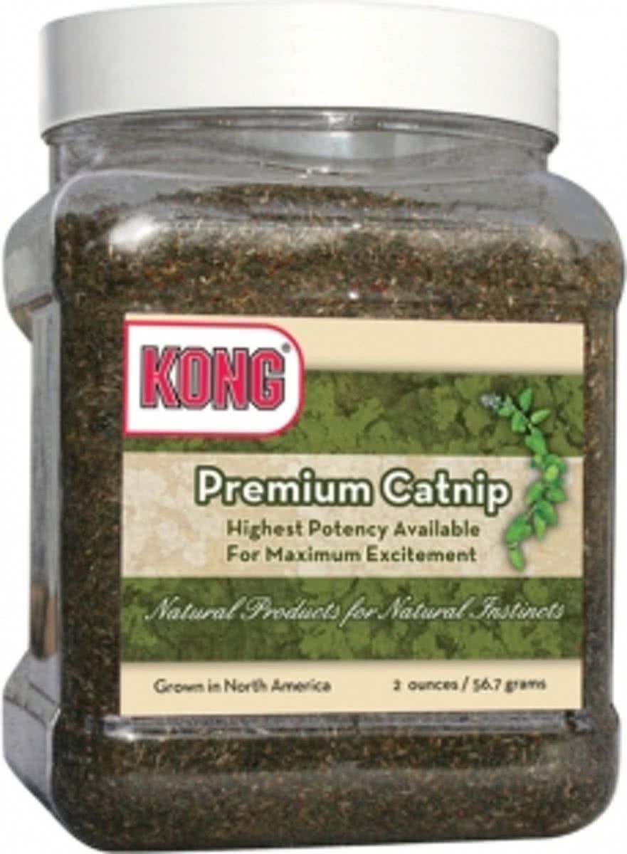 Kong Cat Naturals Premium Catnip 2Oz - Kattenkruid - Groen