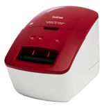 Brother QL-600R Labelprinter - Direct thermisch - 300 x 600 DPI - Wit, rood