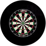 Merkloos 4PCS Entourage de fléchettes - Mousse extra épaisse - Bord de protection pour cible de fléchettes