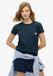 Superdry Athletic Essential T-shirt Dames Eclipse Navy Katoen UK10-EU38
