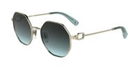 Longchamp LO179S N Gold/gradient blue 52/20/140 Vrouwen Zonnebril