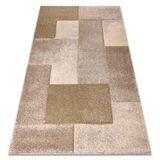 Tapijt RugsX ARCANA 1665 vloerkleed beige / groen geometrisch, 240x330 cm