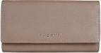 bugatti Emilia Ladies Long Wallet With Flap Sand Taupe