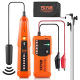 VEVOR Ondergrondse kabeldetectie, detectiediepte max. 2 – 3 voet, detector voor kabels detectiebereik 1000 voet, locatie voor kabelbreuk van irrigatieventielen