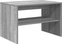 Sonoma Eikenkleurig meuble TV 60x40x40 cm Bois traité Gris
